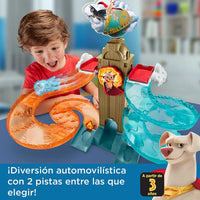 Pista De Carrera Dc League Of Super Pets Planeta Rescate HGL15 Mattel