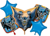Ramo 5 Globos Bouquet Batman Dc Gigante Anagram Bat0h1