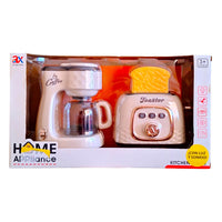 CYC Set de Cocina Cafetera y Tostadora Juguete De Importacion SH24165549