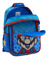 Kit Chenson Flep Mario Bros Mochila Grande Lonchera Lapicera