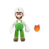 Super Mario Figura Luigi De Fuego Jakks Pacific 42452