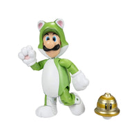 Super Mario Figura Luigi Felino Jakks Pacific 42939