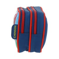 Lapicera Estuche Escolar Chenson Mario Bros Castillo Mb65712 Color Azul Mb65712-9