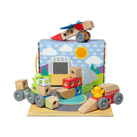 Blockables Melissa y Doug Bloques de Madera Vehiculos
