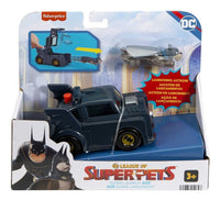 Fisher-price Dc League Of Super Pets Vehículo Lanzador Perro