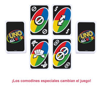 Juego De Cartas Uno All Wild HHL33 Mattel Games Full