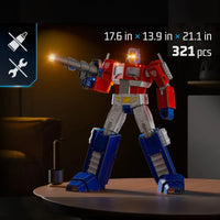 Rompecabezas Optimus Prime Transformers 4D Build 6070945