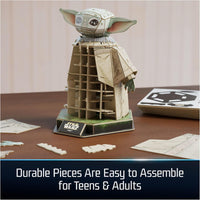 Rompecabezas Grogu Star Wars 4D Build 6070949
