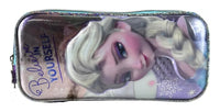 Lapicera Escolar Doble Cierre Ruz Disney Frozen 174583 Snow Color Rosa