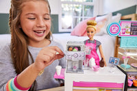 Barbie Cafetería Muñeca Para Niñas GMW03