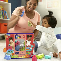 Mega Bloks Juguete de Construcción Bolsa de 60 piezas DCH54 Mattel