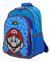 Kit Chenson Flep Mario Bros Mochila Grande Lonchera Lapicera