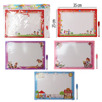 1 Pizarron Pintarron 25x35cm Juguete de Importacion SWA3021