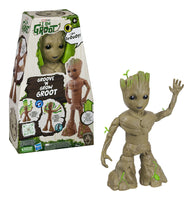 Figura Interactiva De I Am Groot Groove 'n Grow Groot Hasbro F8027