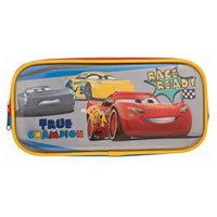 Lapicera Escolar Doble Cierre Ruz Cars Rayo McQueen 170557 Adyg