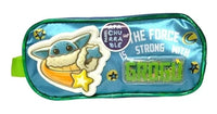 Lapicera Estuche Escolar Ruz Star Wars Baby Yoda Grogu Color Verde