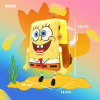 Mochila Grande Bob Esponja con Manitas BOB005-BP134A