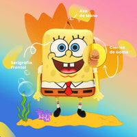 Mochila Grande Bob Esponja con Manitas BOB005-BP134A
