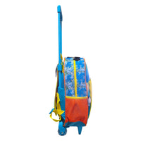 FM Mochila Ruedas Escolar Grande Bob Esponja SB104A15WH