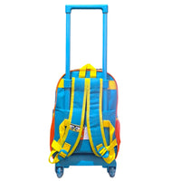 FM Mochila Ruedas Escolar Grande Bob Esponja SB104A15WH