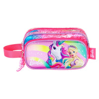 Lapicera Estuche Escolar Barbie Unicornio BRB014-PC059A
