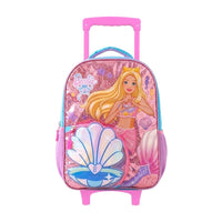 Mochila con Ruedas Grande Barbie Sirena