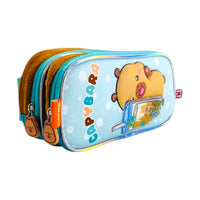 FM Lapicera Escolar Capybara Vaso Boba