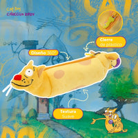 Lapicera Estuche Escolar Cat Dog de peluche CAT002-PC030A