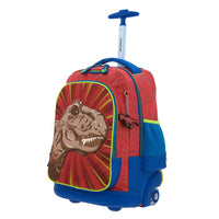 Mochila 3D Grande Chenson Baston y Ruedas Dinosaurio Rex Dicor CO66063-R