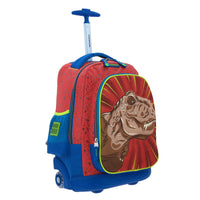 Mochila 3D Grande Chenson Baston y Ruedas Dinosaurio Rex Dicor CO66063-R