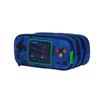 Lapicera Escolar Triple Cierre Chenson Gamer CO70337-9 GALAGA