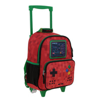 Mochila Chica Chenson Con Ruedas Escolar Kinder Gamer GALAGA CO70339-R