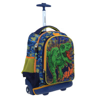 Mochila Grande Con Ruedas Y Luces Led Chenson Dinosaurio T-Rex KORAV CO70438-9