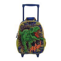 Mochila Chica Chenson Ruedas Escolar Llantas Kinder Dinosaurio T-Rex KORAV CO70439-9