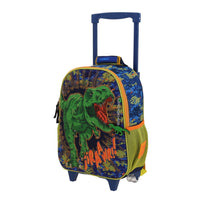 Mochila Chica Chenson Ruedas Escolar Llantas Kinder Dinosaurio T-Rex KORAV CO70439-9