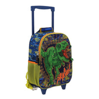 Mochila Chica Chenson Ruedas Escolar Llantas Kinder Dinosaurio T-Rex KORAV CO70439-9