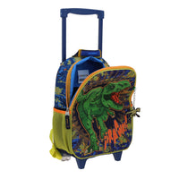 Mochila Chica Chenson Ruedas Escolar Llantas Kinder Dinosaurio T-Rex KORAV CO70439-9