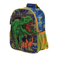 Mochila Chica Chenson Escolar Kinder Dinosaurio T-Rex KORAV CO70440-9