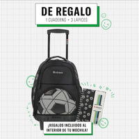 Mochila Escolar Grande XTREM Cross 2.0 5XT Porta Laptop 16″ 155115A4001