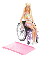 Barbie Fashionista Muñeca Silla De Ruedas HJT13 Mattel