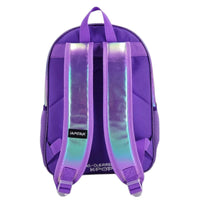 FM Mochila Grande Escolar Kpop Demon Hunters Morada
