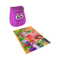 Mochila Dora Con Rompecabezas 3 en 1