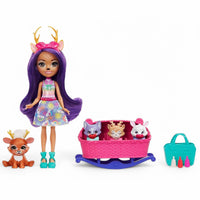 Enchantimals Danessa Deer y Sprint 12 Sorpresas Mattel HLK83