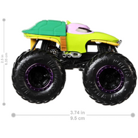 Hot Wheels Monster Trucks, Monster Trucks 2-Pack Surtido Escala 1:64, Vehículos, Autos de Juguete, Edad: 3+, FYJ64