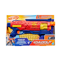 NERF Hasbro Loadout Shadowspeed Lanzador de Dardos Recarga Rápida y 14 Dardos