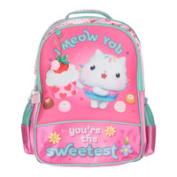 FM Mochila Escolar Grande Casa de Gabby MIAU GB306A80BP