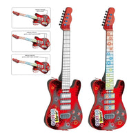 Guitarra De Sonidos Luz Juguete Importacion SH25007896