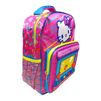 Mochila Chica Preescolar Kinder Hello Kitty Ruz ARCAD 179175