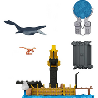 Jurassic World Dominion Minis Mosasaurus Mayhem Playset HFF11