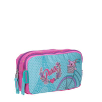 Lapicera Escolar Estuche Grande Chenson Happy Girl HG65059-P